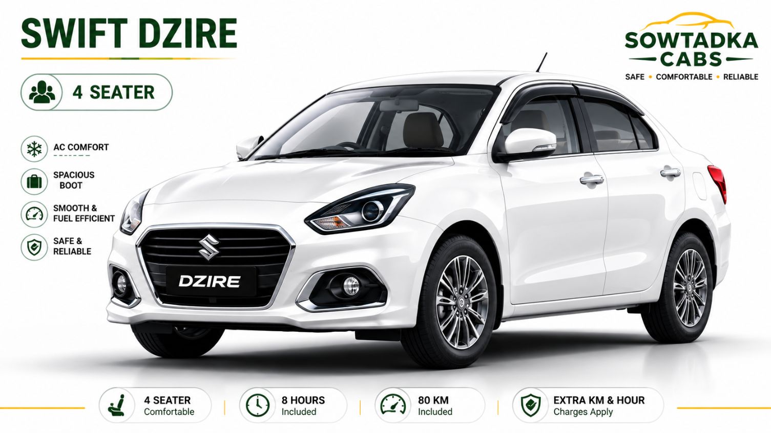 Swift Dzire Taxi